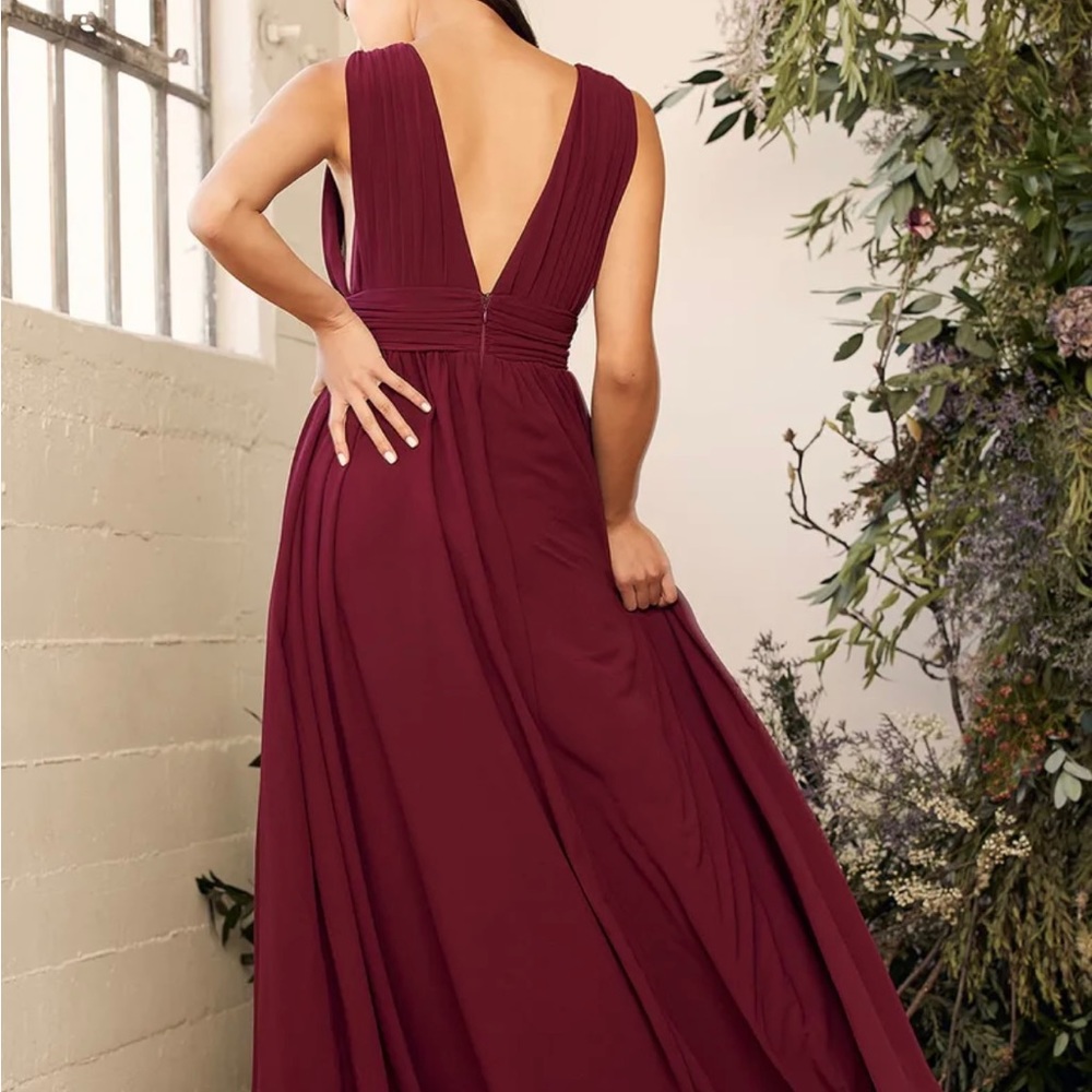 Lulu’s Heavenly Hues Maxi Formal Dress - Picture 3 of 4